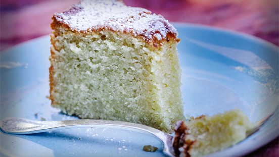 Citroen Amandel Olijfolie Cake