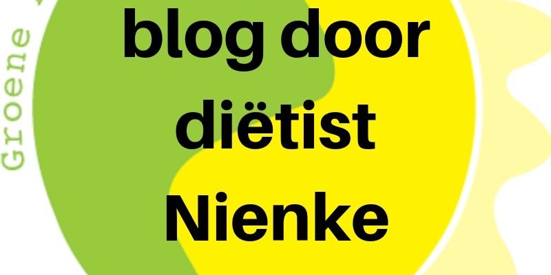 Blog door dietist Nienke