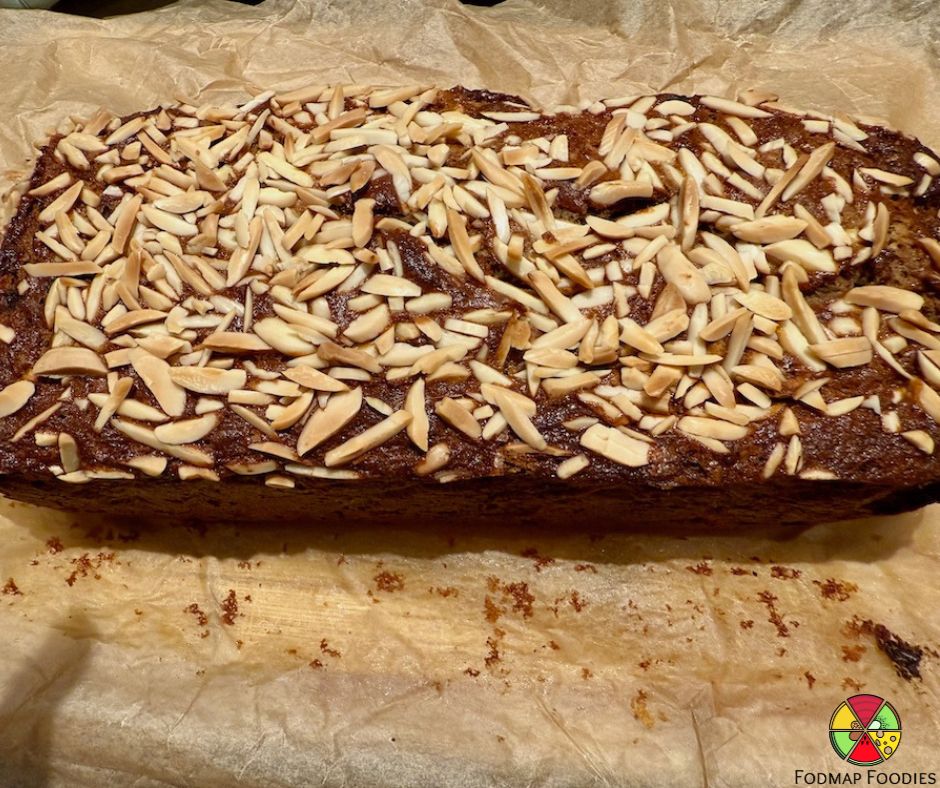 Low FODMAP Sint Bananenbrood (kruidig, voedzaam & glutenvrij)